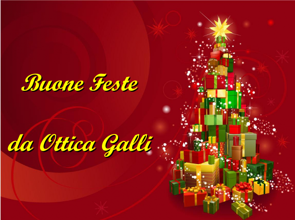 Ottica Galli Augura a tutti i propri clienti Buone Feste!!