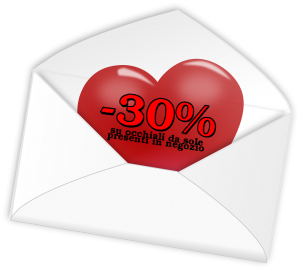 Sconto 30% San Valentino